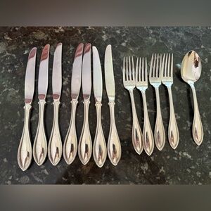 ARBOR / AMERICAN HARMONY By ONEIDA Stainless 12 Pieces‎ T